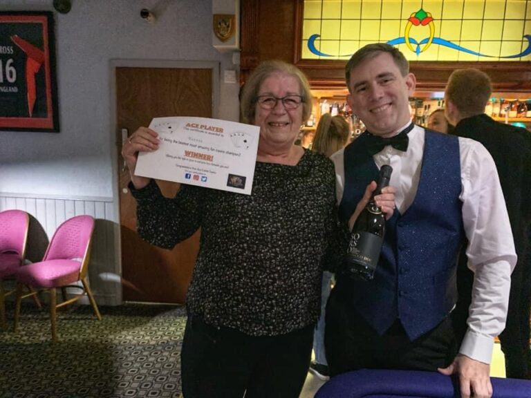 Ace Events Casino Hire Winner Certificate